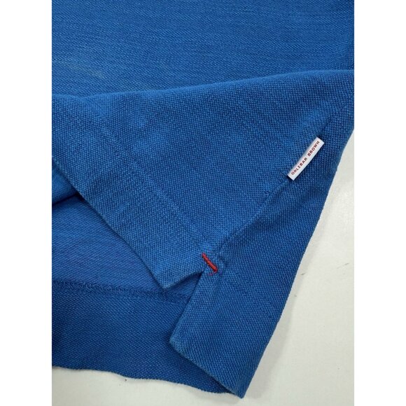 Orlebar Brown Mens Polo Shirt Size Small Blue Short Sleeve Portugal Casual - Picture 4 of 11